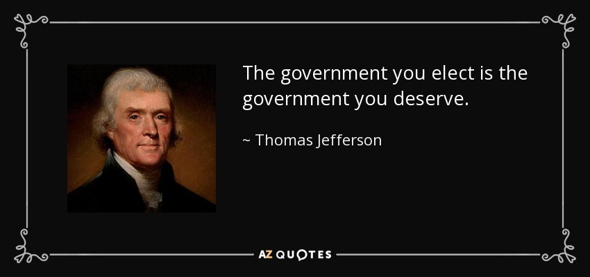 the government people deserve